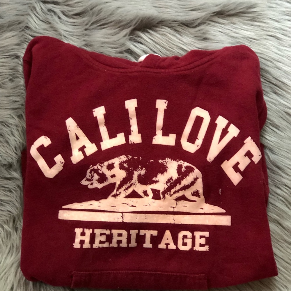 Red Cali hoodie